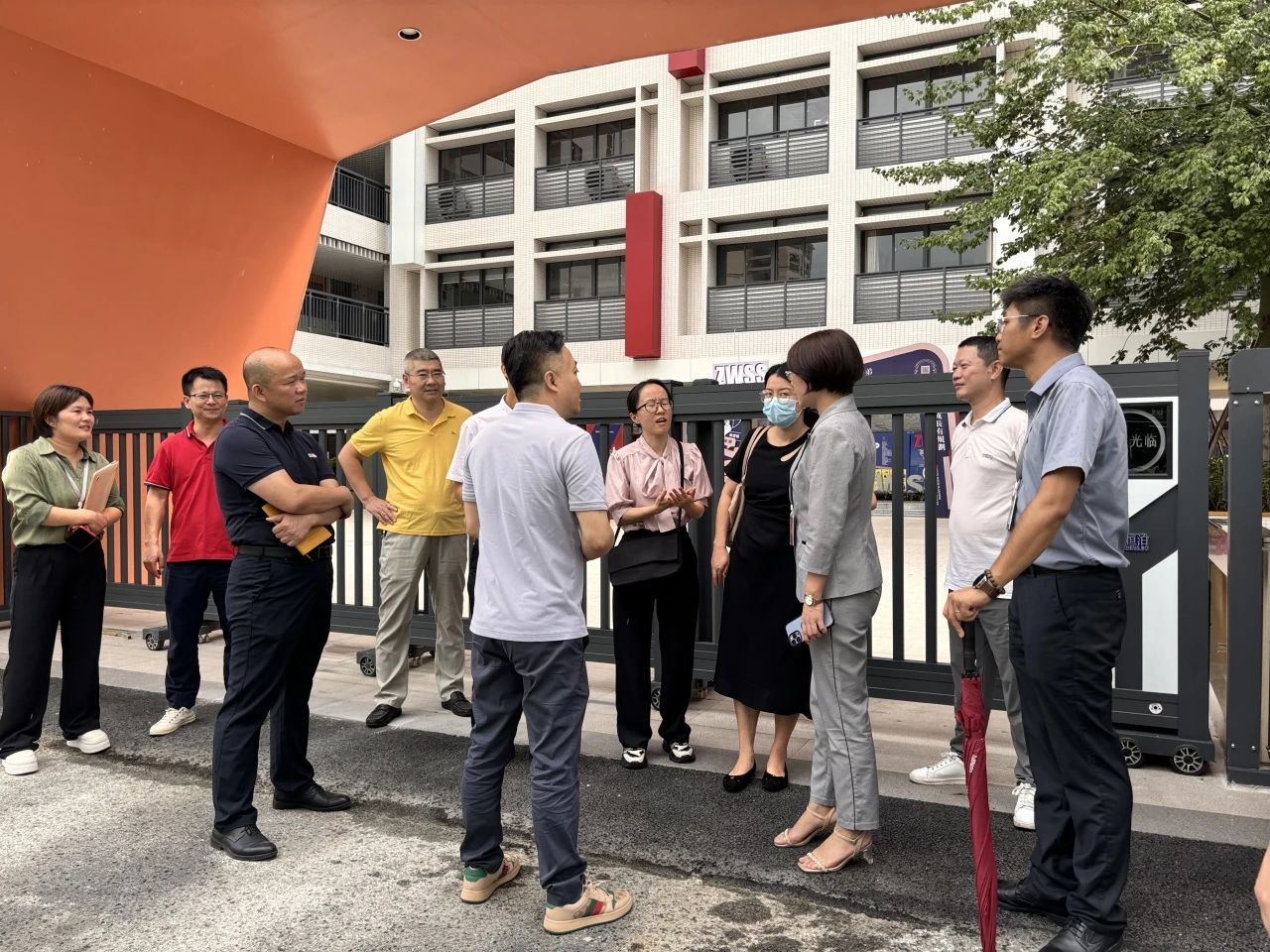 2024 ZWSS NEWS| 顺德区教育局联合检查组莅临我校，为9月开学保驾护航